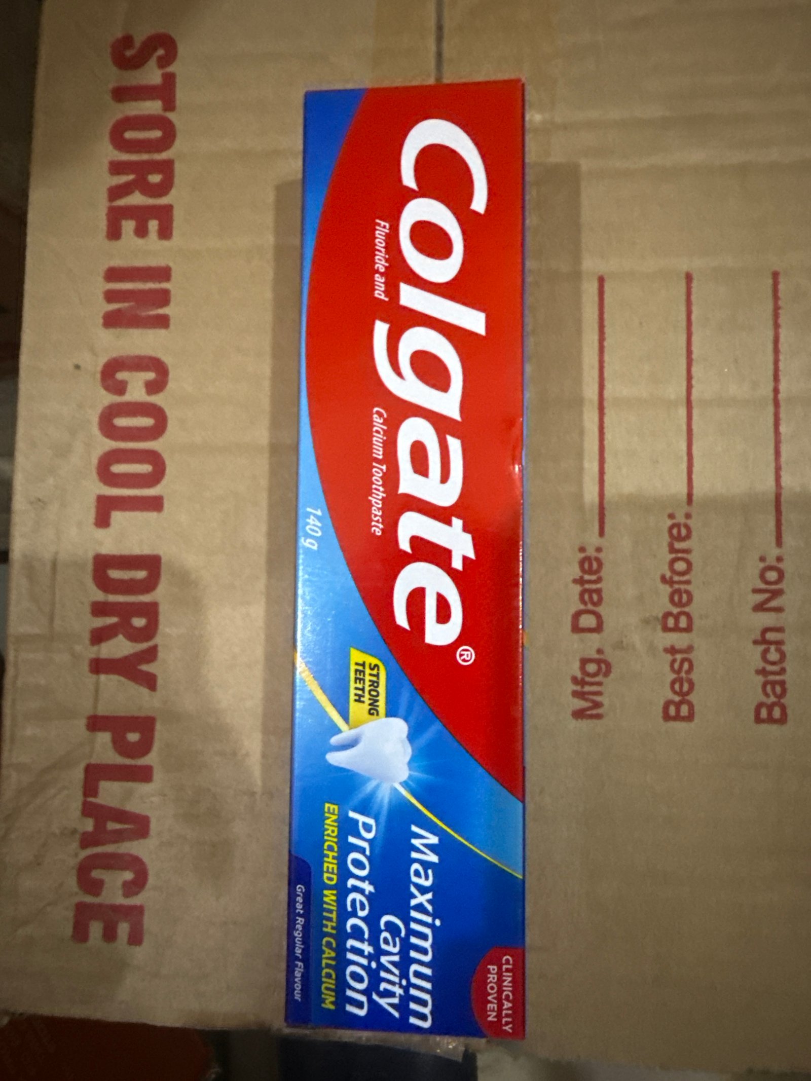 Colgate protection maximum ant caries-140g